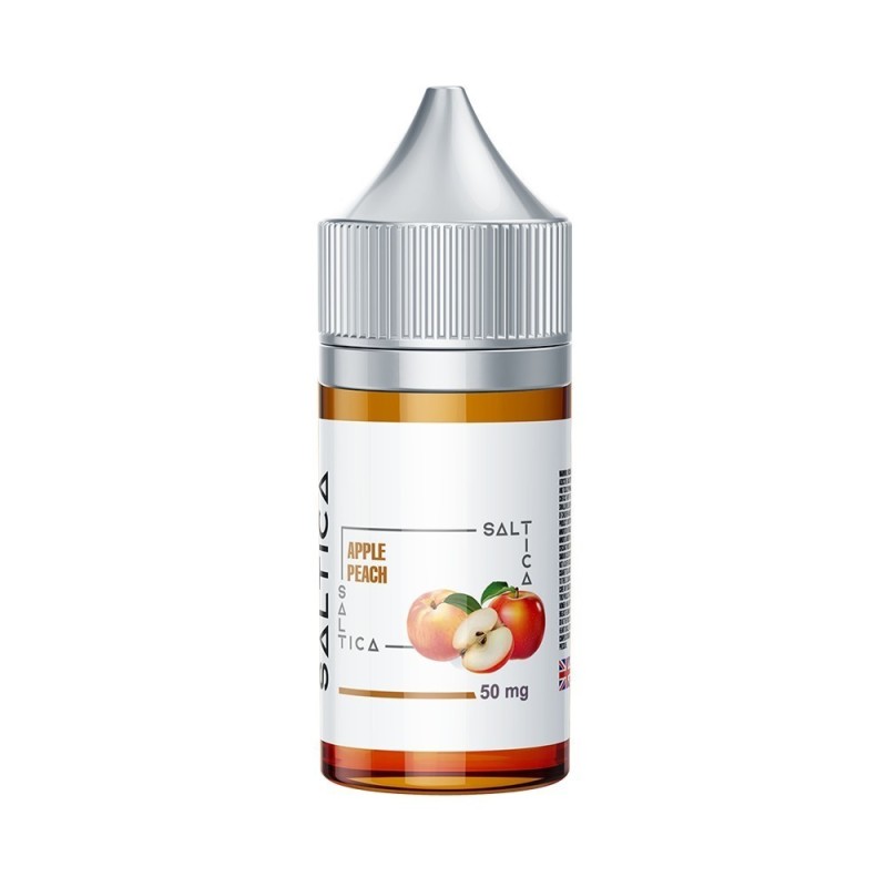 Saltica Apple Peach (Elma ve Şeftali) Salt Likit